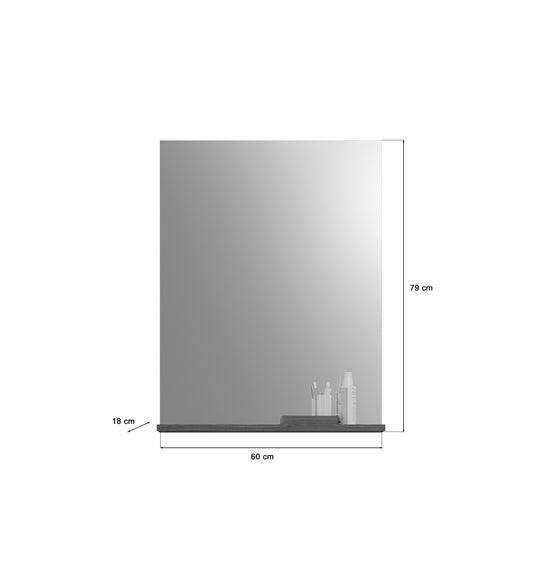 Spiegel I Modell TK15 I Design: hochwertige Spiegelfront