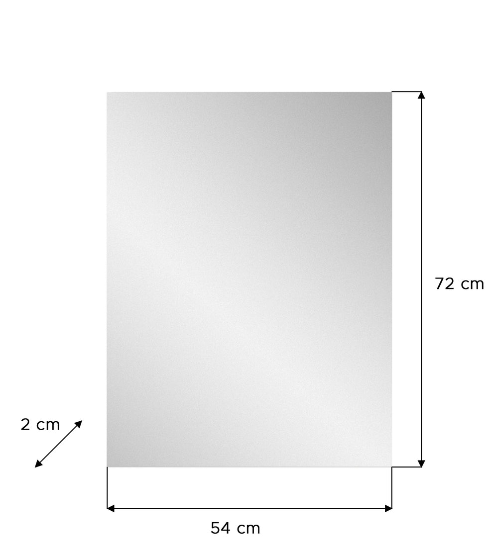 TK61 Garderobenkombination (B/H/T: 110x191x37 cm) in weiß Nachbildung und weiß Hochglanz