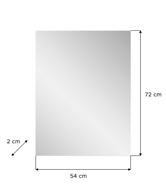 TK61 Garderobenkombination (B/H/T: 110x191x37 cm) in weiß Nachbildung und weiß Hochglanz