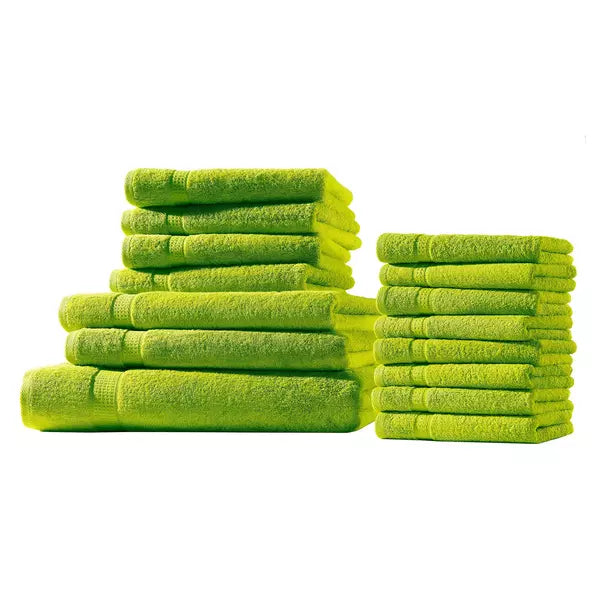 XXL 15tlg. Set Handtücher | 500 g/m² | 100 % Baumwolle