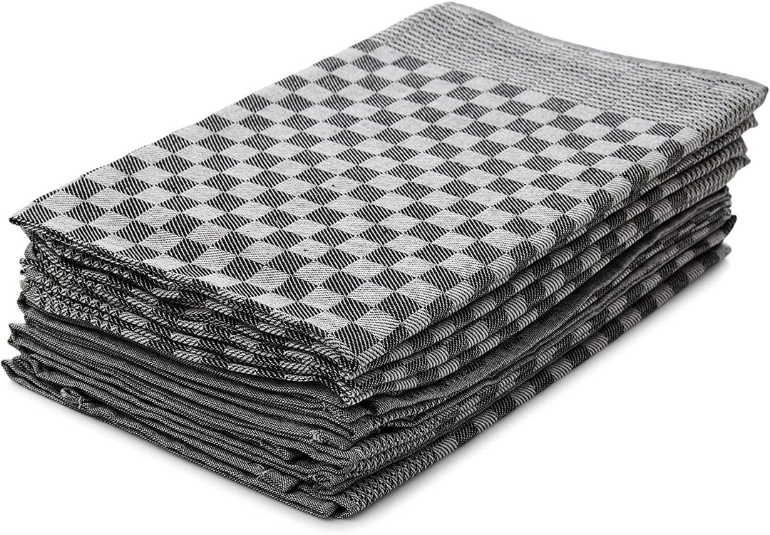 10 Stück Zwirn Geschirrtücher Set