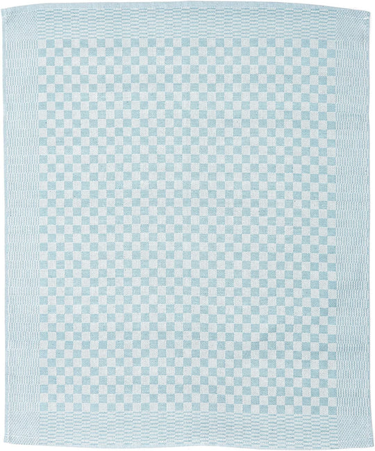 10 Stück Zwirn Geschirrtücher Set - Aqua  50x70 cm