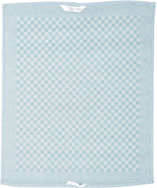 10 Stück Zwirn Geschirrtücher Set - Aqua  50x70 cm