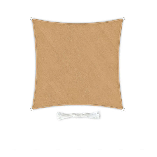 quadratisches Sonnensegel 5×5M Sand