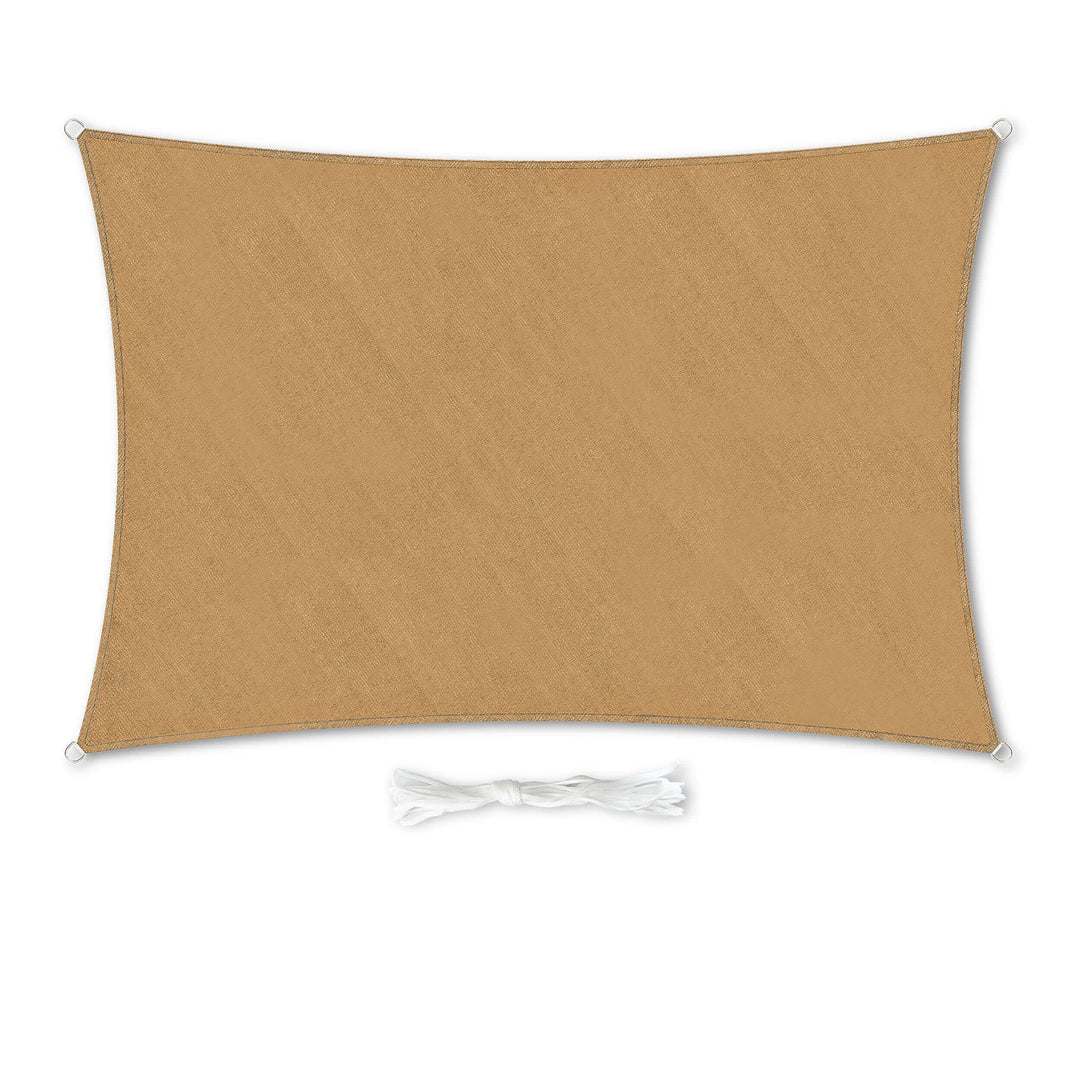 rechteckiges Sonnensegel 2×3M Sand
